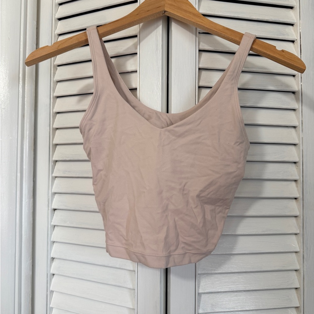 Lululemon Athletica Light Pink Activewear align tank